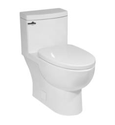Icera 6250.128 Malibu II 28" One-Piece Single Flush Compact Elongated Toilet Bowl with EcoQuattro Technology