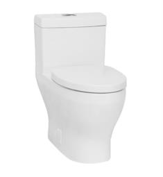 Icera C-6275.01 Cadence 27 1/2" One-Piece Dual Flush Compact Elongated Toilet in White with 1.28/0.9 GPF EcoQuattro Technology