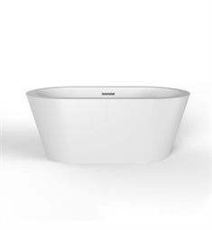 Barclay ATOVN59LIG Orlando 59" Acrylic Tub with Integrated Drain and Overflow