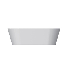 Barclay ATOVN63IIG Orrick 63" Acrylic Oval Tub with Integrated Drain and Overflow