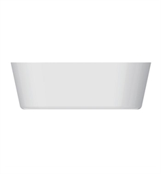 Barclay ATOVN66MFIG Saville 66" Acrylic Oval Tub with Integrated Drain and Overflow