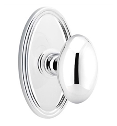 Emtek 8220 3 1/2" Privacy Door Knob Set with Oval Rosette without CF Mechanism