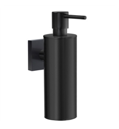 Smedbo RB370 House Wall Mount Soap Dispenser in Black