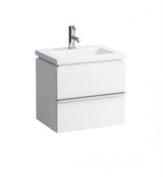 Laufen H4011420751 Case 19 3/8" Wall Mount Single Basin Bathroom Vanity Base with Two Drawer