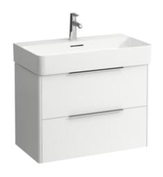 Laufen H4023521102611 Base 28 7/8" Wall Mount Single Basin Bathroom Vanity Base in White Glossy