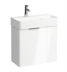 Laufen H4025521102611 Base 23" Wall Mount Single Basin Bathroom Vanity Base in White Glossy