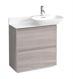 Laufen H4030021102621 Base 30 1/4" Free Standing Single Basin Bathroom Vanity Base with Two Drawer in Light Elm