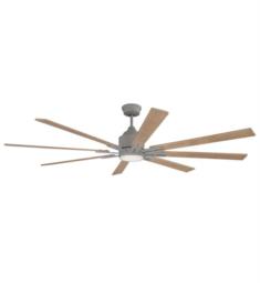 Craftmade FLE708 Fleming 8 Blades 70" Outdoor Ceiling Fan with LED Light Kit