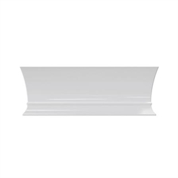 Barclay ATCRECN67BIG Thayer 67" Acrylic Tub with Integral Drain and Overflow