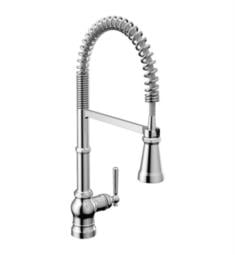 Moen S72103 Paterson 23" Single Handle Deck Mounted Pre-Rinse Spring Pulldown Kitchen Faucet