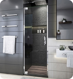 DreamLine SHDR-443400 Elegance Plus 34" Frameless Pivot Shower Door