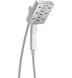 Delta 58473-25 Universal Showering 6" In2ition Multi-Function Two-in-One Shower with H2Okinetic Technology