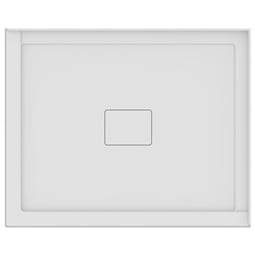 Neptune Rouge 21.16623.80.10 41 7/8" Rectangular Shower Base with Tiling Flange and Center Drain