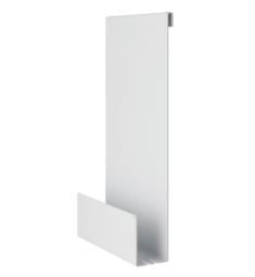 Keuco 249510000 12 5/8" Wall Mount Shower Shelf with Drain Slots and Integrated Hooks