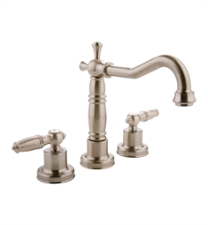 Graff G-1550-LM10-BN Pesaro Two Handle 8" Widespread Bathroom Faucet in Brushed Nickel Finish