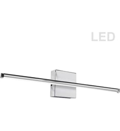 Dainolite ARY-3630LEDW Array 1 Light 36" LED Wall Sconce with White Acrylic Diffuser