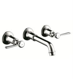 Hansgrohe 16534 Axor Montreux 8 7/8" Double Lever Handle Widespread/Wall Mount Bathroom Faucet