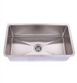 Empire Industries A-14C Atlas 31 1/2" Single Bowl Sink With Grid And Strainer