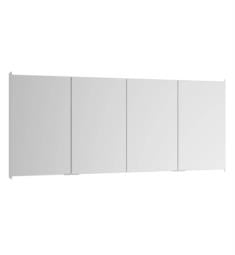 Keuco 800411161105 Royal Modular 2.0 63" Wall Mount LED Mirrored Medicine Cabinet in Silver Anodized