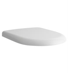 Laufen H8939580000001 Pro 14 3/4" Universal Round Soft Closed Toilet Seat with Cover in White