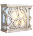 Craftmade ICH1620-BN 8 3/4" Illuminated Hand-Carved Circular Lighted LED Chime in Brushed Nickel