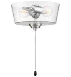 Craftmade LK2802-LED Universal 10 5/8" Two Light Bowl Fan Light Kit with Clear Seeded