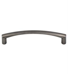 Top Knobs M2198 Nouveau 5 1/8" Center to Center Zinc Alloy Griggs Arch Cabinet Pull in Ash Gray