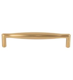 Top Knobs M2207 Nouveau II 5 1/8" Center to Center Zinc Alloy Fluted Handle Cabinet Pull in Honey Bronze