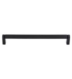 Top Knobs M2632 Bar Pulls 8 7/8" Center to Center Steel Amwell Handle Cabinet Pull in Flat Black