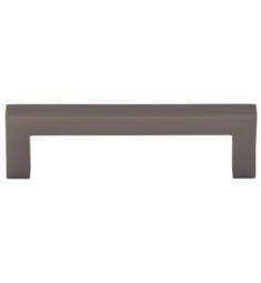 Top Knobs M2158 Nouveau III 3 3/4" Center to Center Zinc Alloy Square Bar Cabinet Pull in Ash Gray