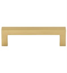 Top Knobs M2159 Nouveau III 3 3/4" Center to Center Zinc Alloy Square Bar Cabinet Pull in Honey Bronze