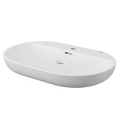 Grohe 39669000 Essence Wall Mount 27" One Hole Bathroom Sink in Alpine White