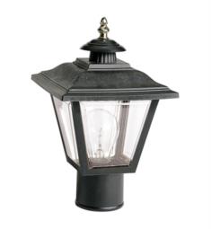 Nuvo SF77-898 Brentwood 7 3/4" 1 Light Incandescent Outdoor Post Lantern in Black