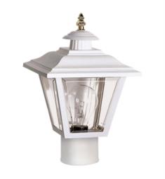 Nuvo SF77-899 Brentwood 7 3/4" 1 Light Incandescent Outdoor Post Lantern in White