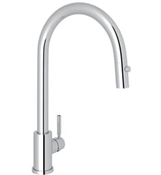 Rohl U.4034LS Perrin & Rowe Holborn 16 3/4" Pull Down Touchless Kitchen Faucet