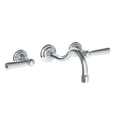 Watermark 321-2.2M Stratford 2 3/8" Double Handle Wall Mount Medium Bathroom Sink Faucet