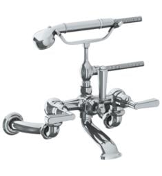 Watermark 29-5.2 Transitional 12 1/4" Three Handle Wall Mount Exposed Tub Filler with Handshower