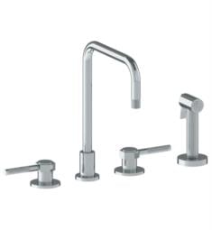 Watermark 111-7.1 Sutton 12" Double Handle Deck Mounted Kitchen Faucet with Side Spray