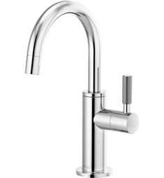 Brizo 61343LF-C Litze Beverage Faucet with Arc Spout and Knurled Handle