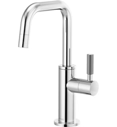 Brizo 61353LF-C Litze Beverage Faucet with Square Spout and Knurled Handle