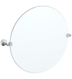 Watermark 313-0.9C York 25 1/2" Frameless Wall Mount Round Pivot Bathroom Mirror