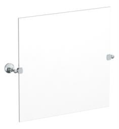 Watermark 313-0.9D York 25 1/2" Frameless Wall Mount Square Pivot Bathroom Mirror