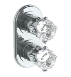 Watermark 201-T25-R2 La Fleur 3 1/8" Wall Mount Mini Thermostatic Shower Trim with Build-In Control