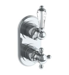 Watermark 313-T25 York 3 1/8" Wall Mount Mini Thermostatic Shower Trim with Build-In Control