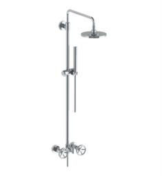 Watermark 31-6.1HS-BK Brooklyn 35 7/8" - 56 1/8" 2.0 GPM Wall Mount Exposed Shower with Hand Shower