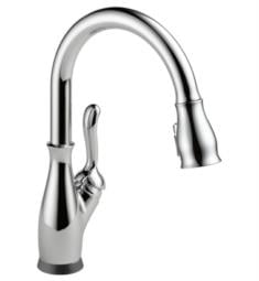 Delta 9178TV-DST Leland 14 7/8" Single Handle Pull-Down Kitchen Faucet with Touch2O and VoiceIQ Technology
