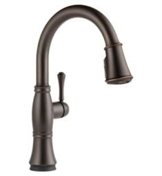 Delta 9197T-RB-DST Cassidy 16" Single Handle Pull-Down Kitchen Faucet with Touch2O and ShieldSpray Technology in Venetian Bronze