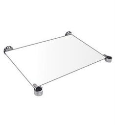 Watermark CON30-TRN-0.8 Transitional 25 1/2" Wall Mount Tempered Glass Shelf for 30" Console Leg