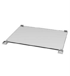 Watermark CON60-SNS-0.8 Sense 51" Wall Mount Tempered Glass Shelf for 60" Double Console Leg