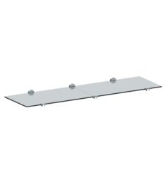 Watermark CON72-SUT-0.8 Sutton 63" Wall Mount Tempered Glass Shelf for 72" Double Console Leg